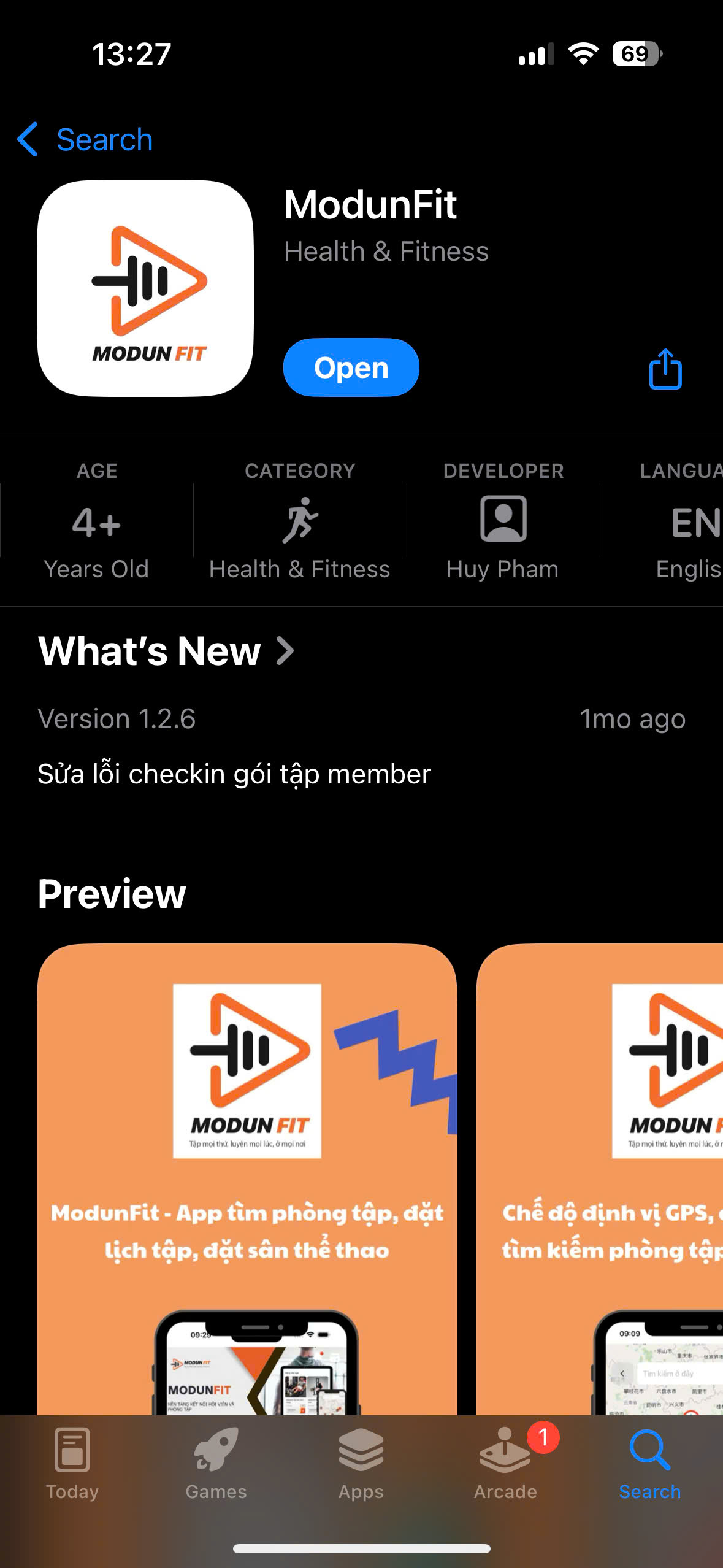 Không cần thẻ từ! Hướng dẫn chi tiết cách tải app ModunFit, nhận OTP Zalo OA và quét QR Code mở cửa kiểm soát phòng gym tự động trong 30 giây.