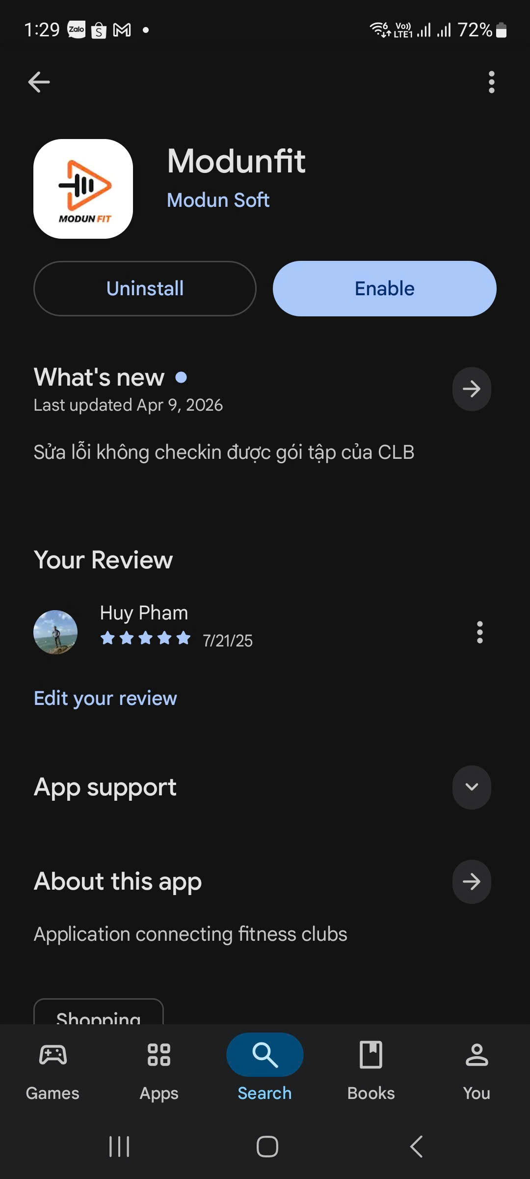 Không cần thẻ từ! Hướng dẫn chi tiết cách tải app ModunFit, nhận OTP Zalo OA và quét QR Code mở cửa kiểm soát phòng gym tự động trong 30 giây.