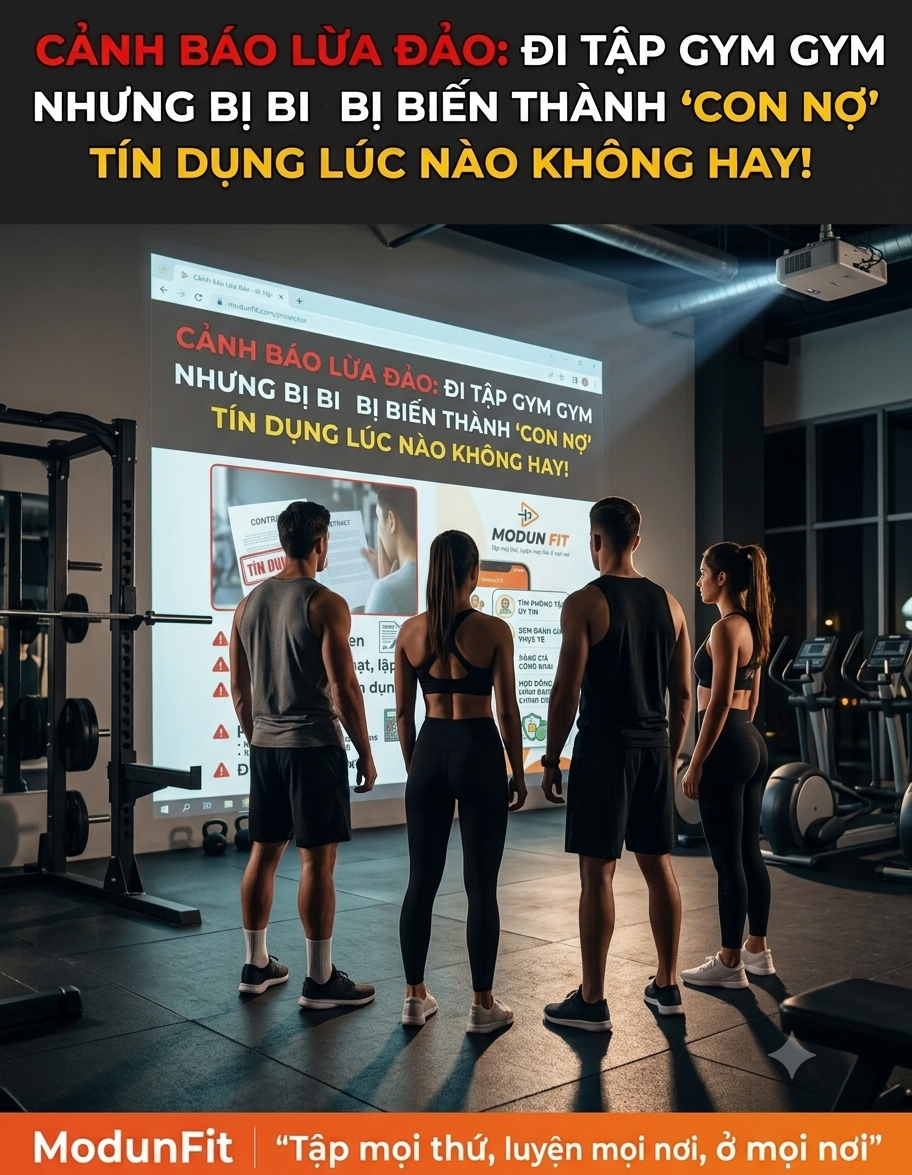Sập Bẫy Nợ Tín Dụng Khi Đi Tập Gym: Cảnh Báo Và Giải Pháp Từ App ModunFit